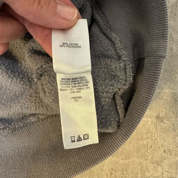 Cabela's Cozy Heavyweight Camo Hoodie Gray purple pink Women's size XL - Picture 5 of 9